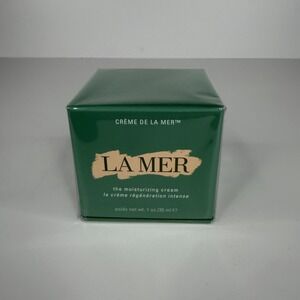 LA MER Creme De La Mer Moisturizing Cream 1oz 30ml Hydrating Face USA Green Box